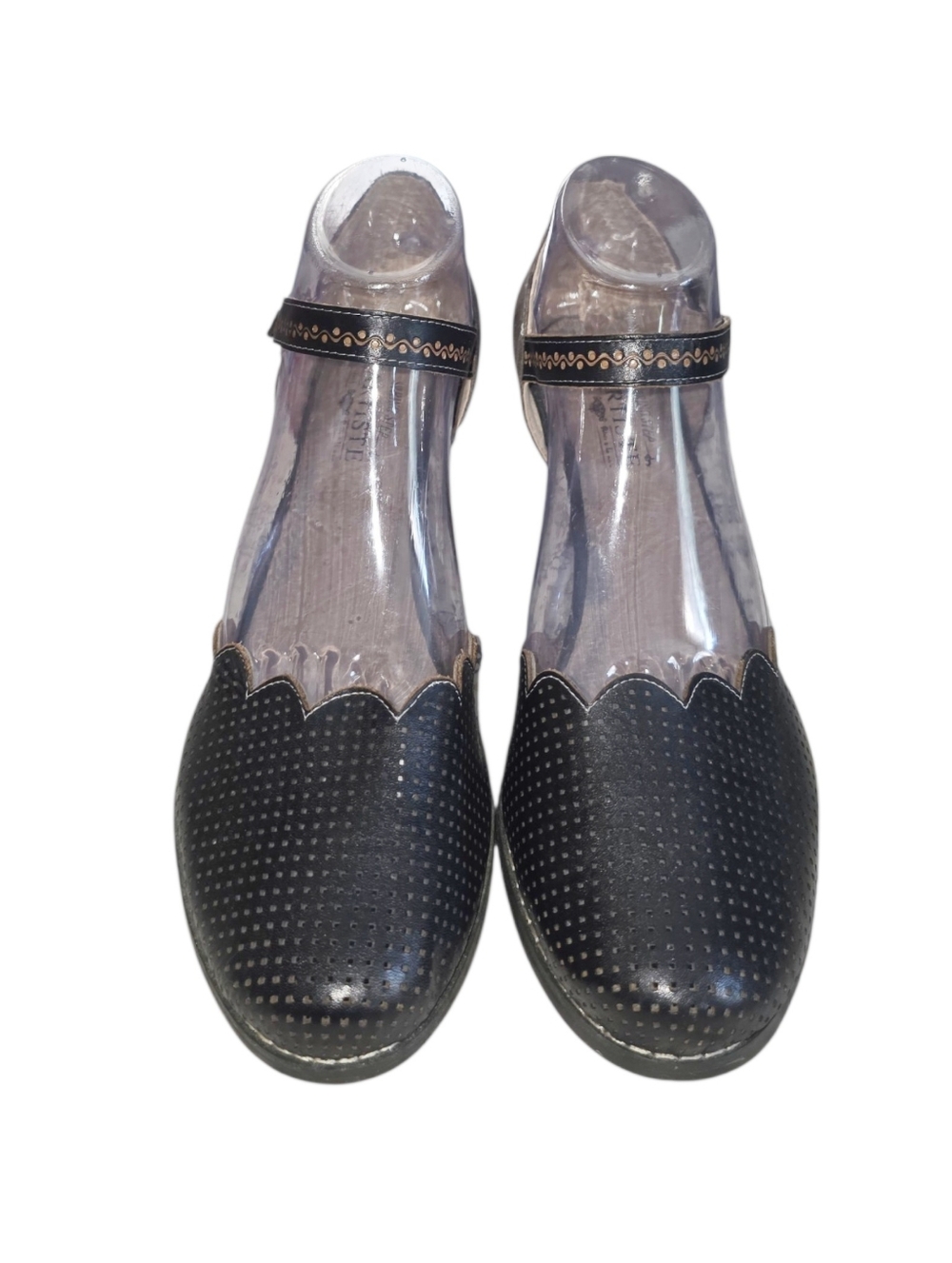 NEW! L'Artiste by Spring Step Leather Heeled Mary Janes - Parchelle - Picture 4 of 11